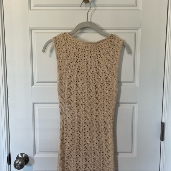 DISSH Cream Knit Maxi Dress | S - Picture 2 of 7